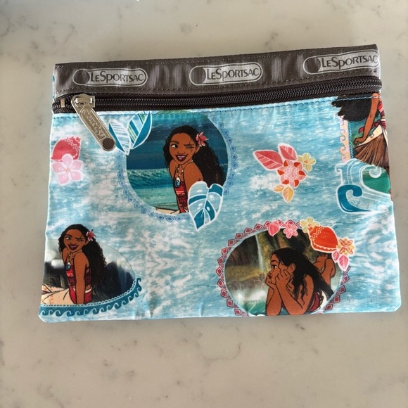 Disney Moana Lesportsac Purse and Pouch - Picture 7 of 14